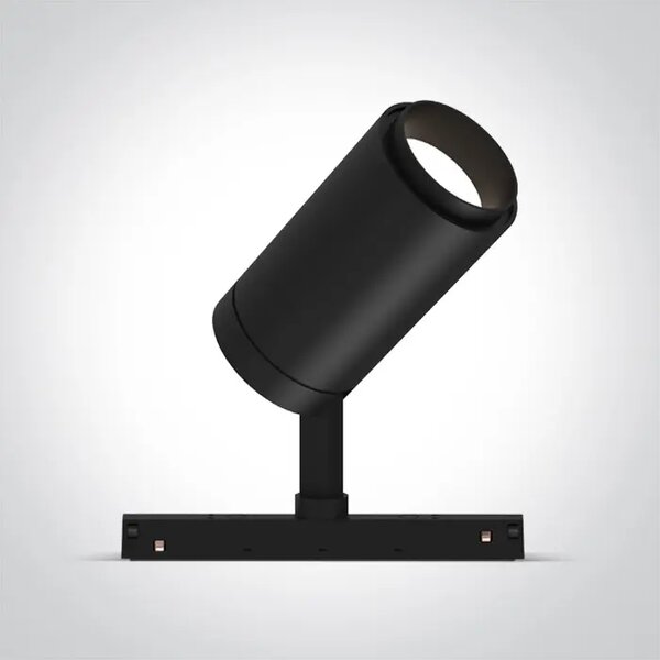 CRNI REFLEKTOR ZA MAGNETSKU ŠINU 30W CCT 48V IP20 MINI/MIDI/MAXI/P&P DM42114C/B/V