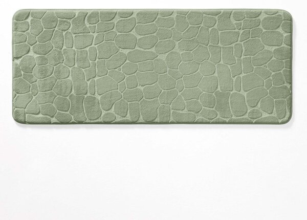 Zelena kopalniška preproga 50x120 cm Ricochet – douceur d'intérieur