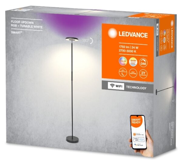 Ledvance - LED RGBW Zatemnitvena talna svetilka SMART+ FLOOR LED/13,5W/230V Wi-Fi