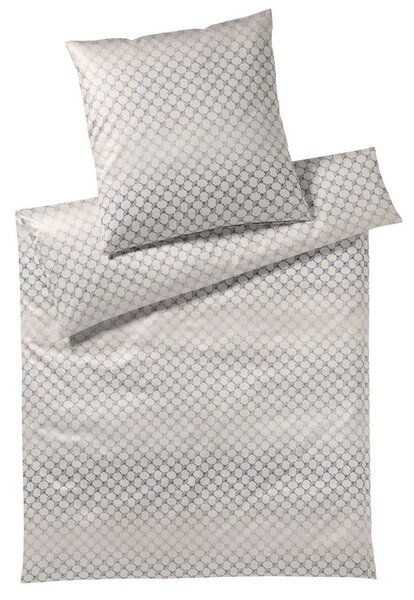 POSTELJNINA CORNFLOWER GLEAM 200/200 cm mako saten antracit, siva