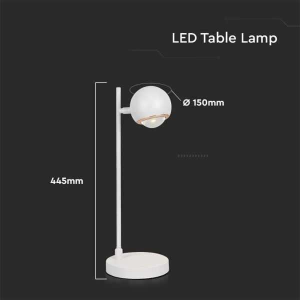 LED Namizna svetilka LED/5W/230V 3000K bela