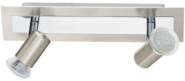 EGLO 90915 - Stenska stropna svetilka ROTTELO 2xGU10/LED/3W