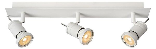 Lucide 17990/15/31 - LED reflektor TWINNY-LED 3xGU10/4,5W/230V bela