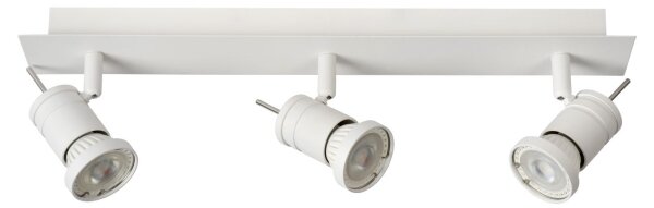 Lucide 17990/15/31 - LED reflektor TWINNY-LED 3xGU10/4,5W/230V bela