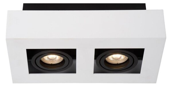 Lucide 09119/11/31 - LED Reflektor XIRAX 2xGU10/5W/230V bela