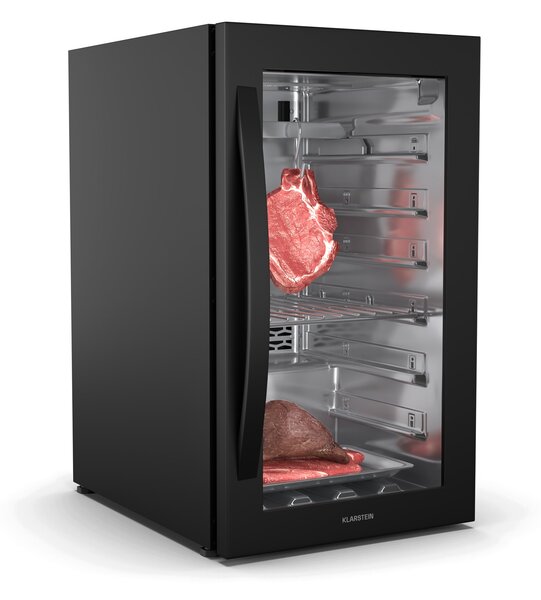 Klarstein Steakhouse zrelostni hladilnik | 88 L | antibakterijski | LED | Touch-Control | nadzor vlage