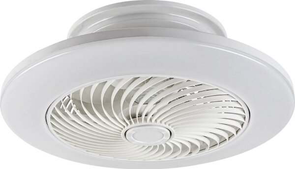 Rabalux 6710 - LED Zatemnitvena svetilka z ventilatorjem DALFON LED/36W/23 + Daljinski upravljalnik