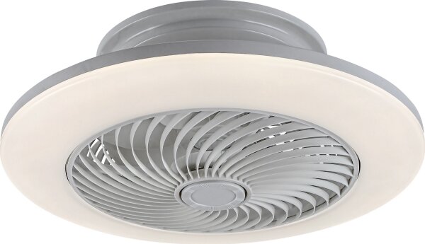 Rabalux 6710 - LED Zatemnitvena svetilka z ventilatorjem DALFON LED/36W/23 + Daljinski upravljalnik