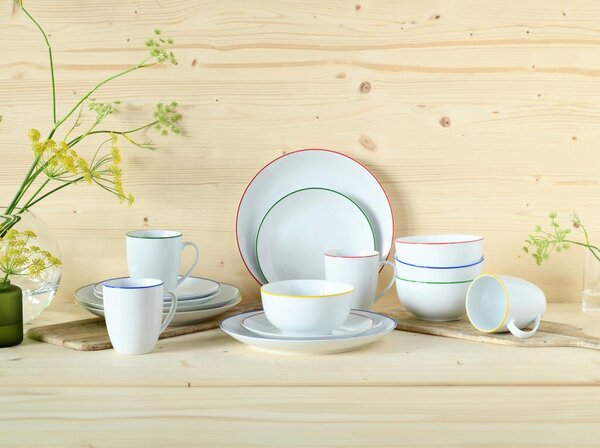 Creatable Kombinirani Servis Luna Color Line, 16-Delni