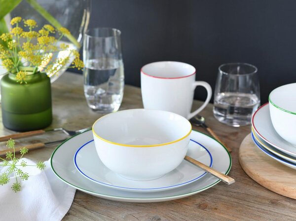 Creatable Kombinirani Servis Luna Color Line, 16-Delni
