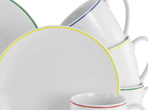 Creatable Kombinirani Servis Luna Color Line, 16-Delni