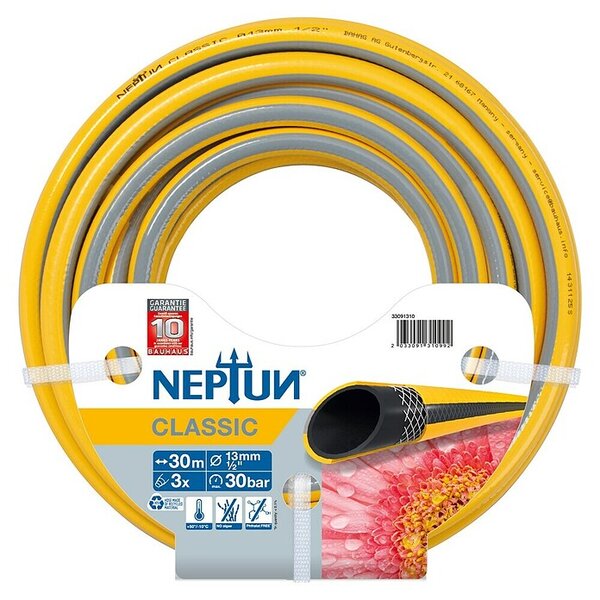 Neptun Classic Vrtna cev (Dolžina: 30 m, Diameter cevi: 13 mm) productname.garantie.plussign BAUHAUS garancija 10 let
