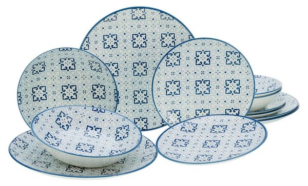 Creatable Jedilni Servis Yara Blue, 12-Delni