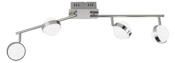 Wofi 7241.04.54.6000 - LED Zatemnitveni reflektor MONDE 4xLED/6W/230V