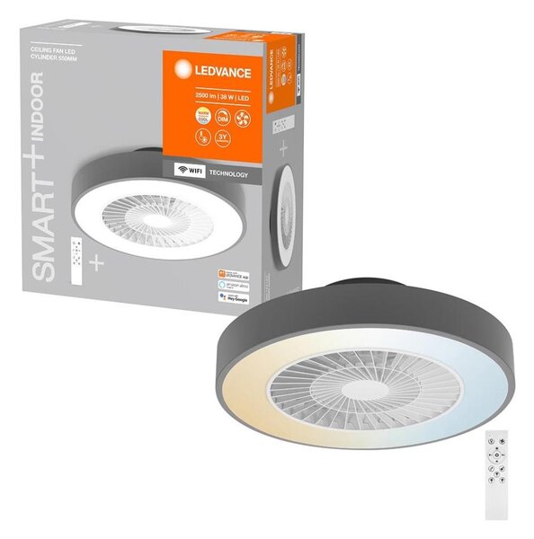 Ledvance - LED Zatemnitvena svetilka z ventilatorjem SMART+ LED/38W/230V Wi-Fi + Daljinski upravljalnik