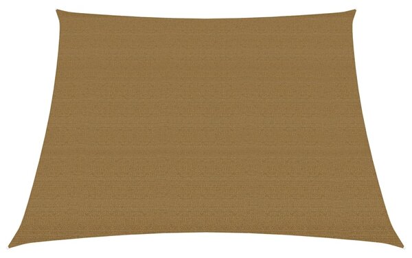 VidaXL Senčno jadro 160 g/m² taupe 4/5x4 m HDPE