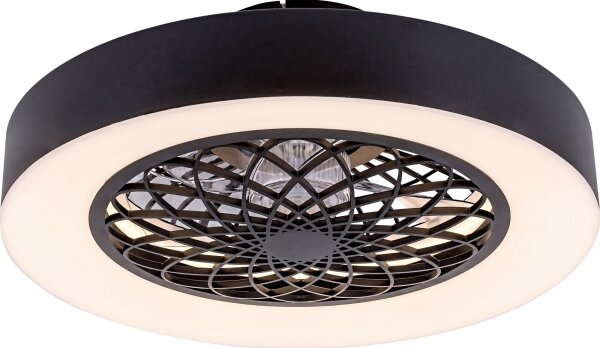 Rabalux 5419 - LED Zatemnitvena svetilka z ventilatorjem ADONIAS LED/35W/230V + Daljinski upravljalnik