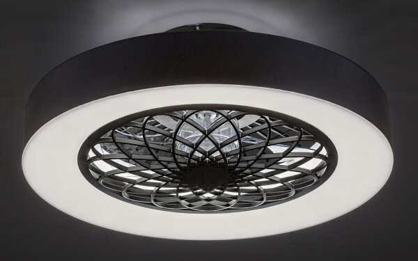 Rabalux 5419 - LED Zatemnitvena svetilka z ventilatorjem ADONIAS LED/35W/230V + Daljinski upravljalnik