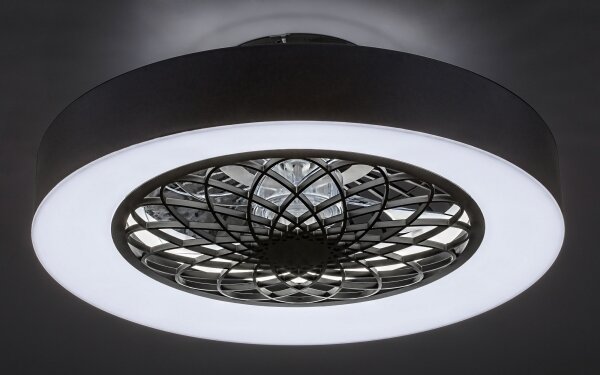 Rabalux 5419 - LED Zatemnitvena svetilka z ventilatorjem ADONIAS LED/35W/230V + Daljinski upravljalnik