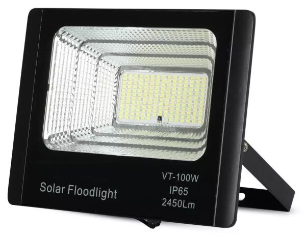 LED Zatemnitveni solarni reflektor LED/35W/10V 4000K IP65 + Daljinski upravljalnik