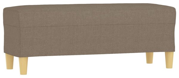 VidaXL Klop taupe 100x35x41 cm blago