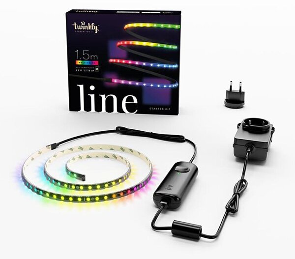 Twinkly TWL100STW-BEU - LED RGB Zatemnitveni trak LINE 100xLED 1,5 m Wi-Fi