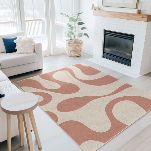 Rožnat pralen tekač 60x230 cm Strawberry Latte – Mila Home