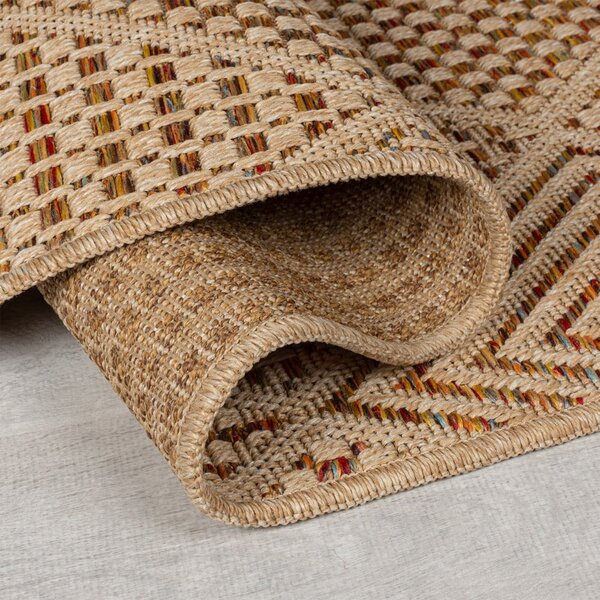 Notranja in zunanja preproga v naravni barvi 120x170 cm Nora Diamond – Flair Rugs