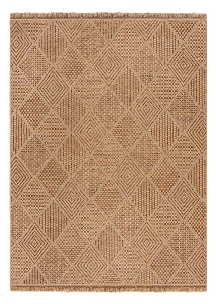 Notranja in zunanja preproga v naravni barvi 120x170 cm Nora Diamond – Flair Rugs