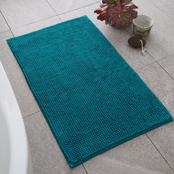 Zelenomodra kopalniška preproga 50x80 cm Bobble – Catherine Lansfield