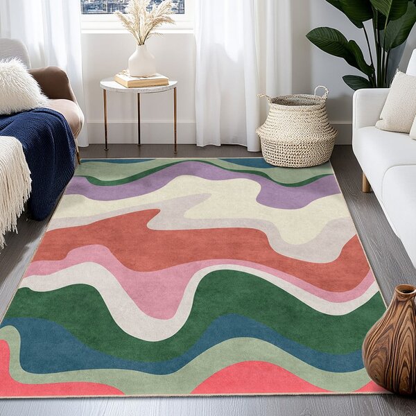 Pralen tekač 60x230 cm Squiggly Breeze – Mila Home