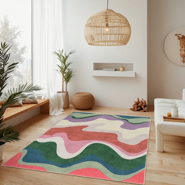 Pralen tekač 60x230 cm Squiggly Breeze – Mila Home