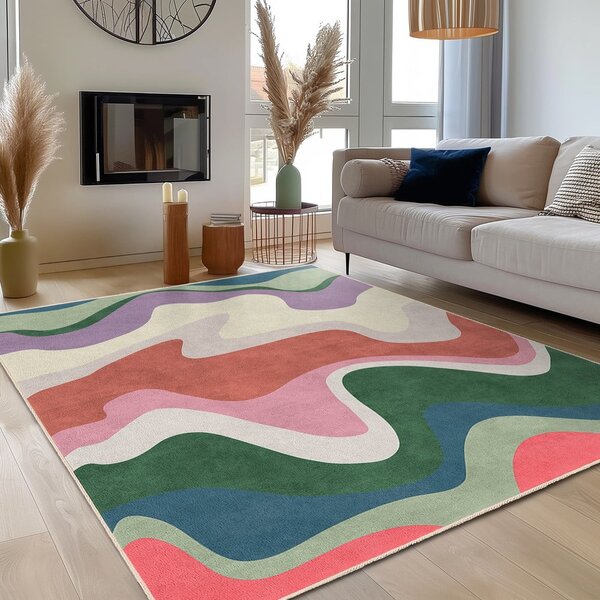 Pralen tekač 60x230 cm Squiggly Breeze – Mila Home