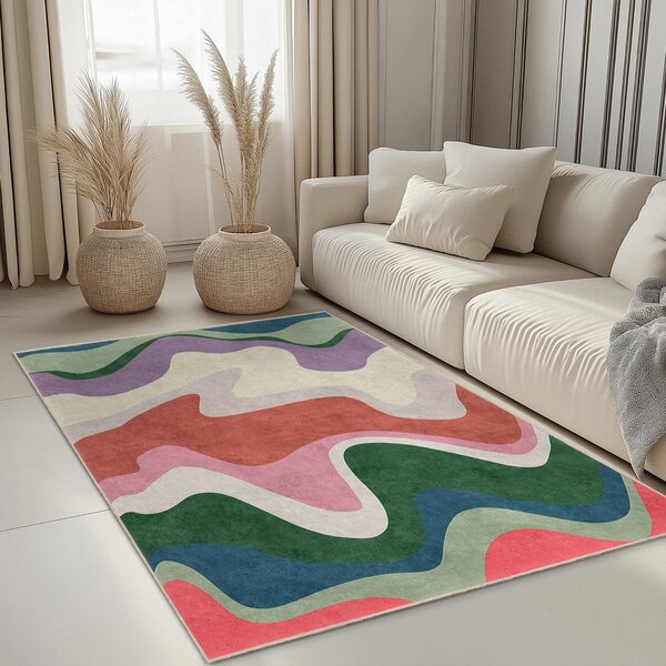 Pralen tekač 60x230 cm Squiggly Breeze – Mila Home