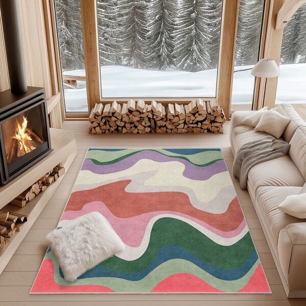 Pralen tekač 60x230 cm Squiggly Breeze – Mila Home