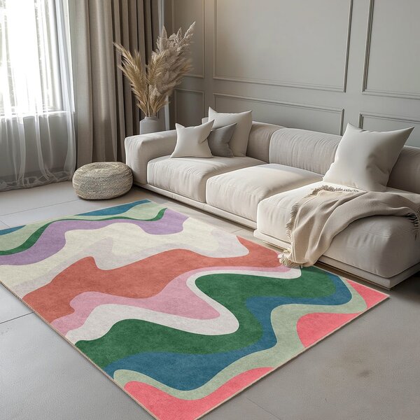 Pralen tekač 60x230 cm Squiggly Breeze – Mila Home