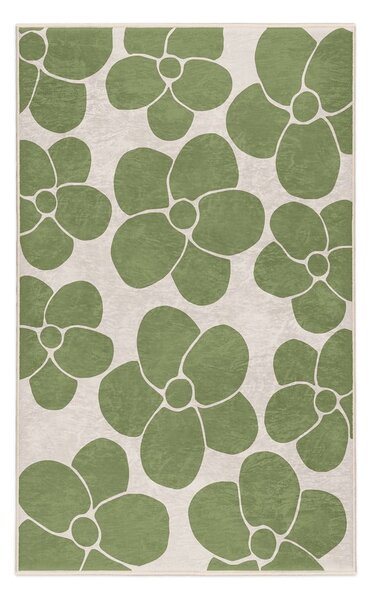 Zelena pralna preproga 60x100 cm Green Meadow – Mila Home