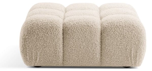 Bež modularni otoman iz tkanine bouclé Bellis – Micadoni Home