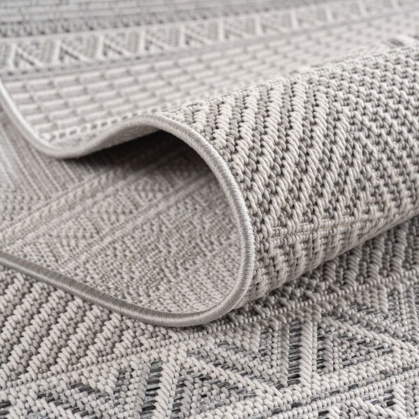 Siva notranja in zunanja preproga 200x290 cm Desert 1302 – Ayyildiz Carpets