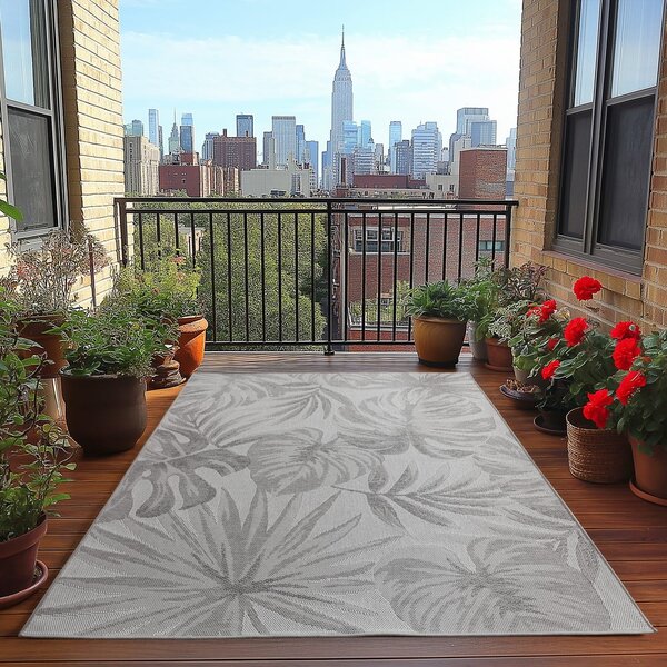 Siva notranja in zunanja preproga 200x290 cm Desert 1302 – Ayyildiz Carpets