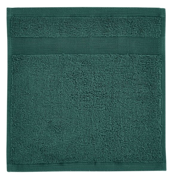 Temno zelene frotirne bombažne brisače v kompletu 2 ks 30x30 cm Anti-Bacterial – Catherine Lansfield
