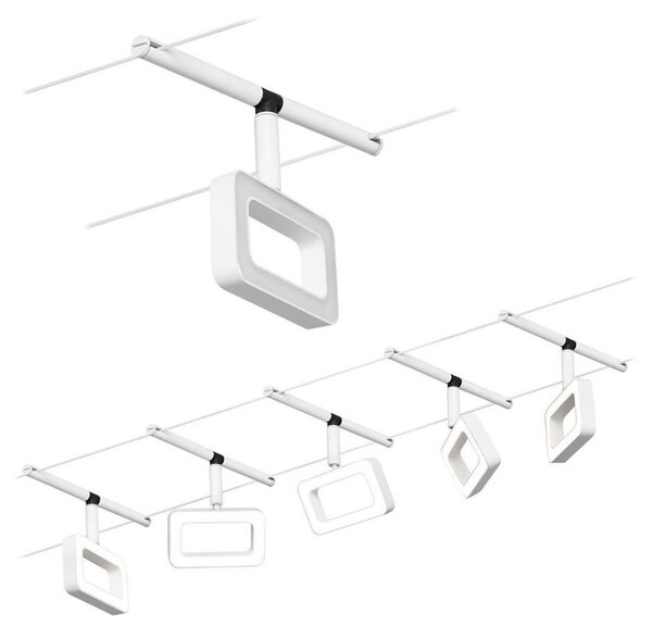 Paulmann 94483 - SET 5xLED/4,8W Reflektor FRAME 230V bela