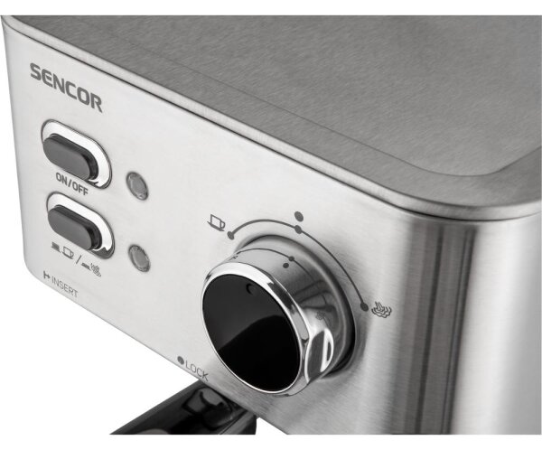 Sencor - Lever kavni aparat espresso/cappuccino 1050W/230V