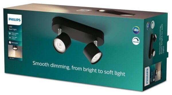 Philips - LED Zatemnitveni reflektor STAR 2xLED/4,5W/230V