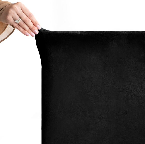 Črne raztegljive prevleke v kompletu 4 ks za stol 48 cm Sento – Restilo