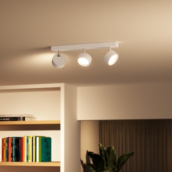 Philips - LED Reflektor BRACIA 3xLED/5,5W/230V bela