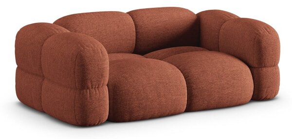 Opečnato oranžna sedežna garnitura 210 cm Loretto – Cosmopolitan Design