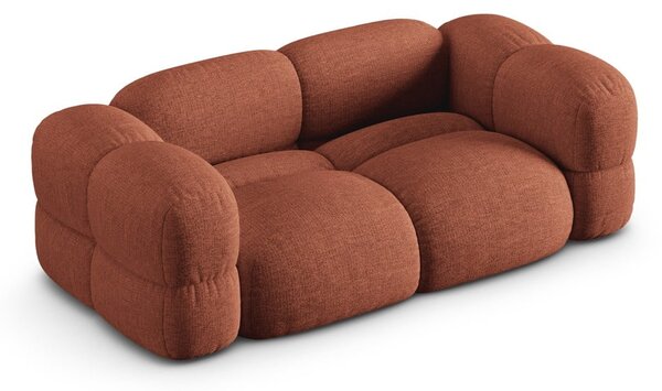 Opečnato oranžna sedežna garnitura 210 cm Loretto – Cosmopolitan Design