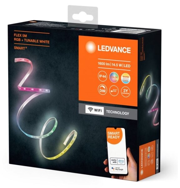 Ledvance - LED RGB+TW Zatemnitveni zunanji trak FLEX 5m LED/14,5W/230V Wi-Fi