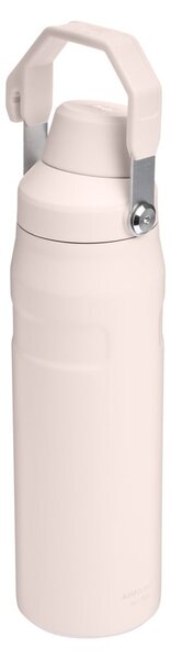 Svetlo rožnata termovka iz nerjavečega jekla 700 ml IceFlow™ Bottle Fast Flow Rose Quartz – Stanley